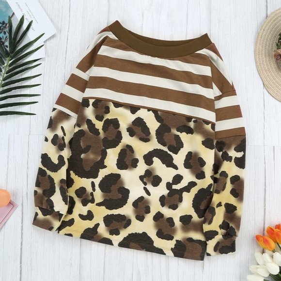 Leopard pritn long sleeve top - Picture 6 of 6